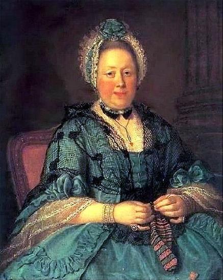 Ivan Argunov Portrait of Countess Tolstaya Germany oil painting art